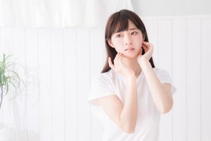 透明感のある女性